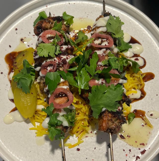 Shish Tawouk - Grilled Chicken.