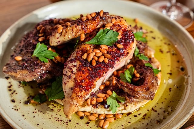 Chicken Msakhan.